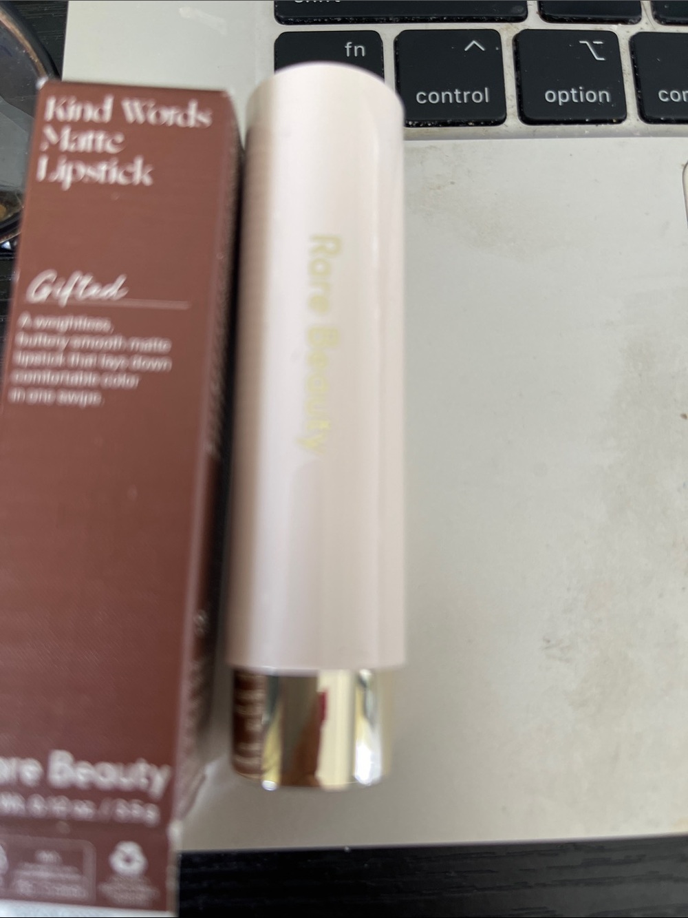 Rare Beauty Kind Words Matte Lipstick — Gifted Burgundy